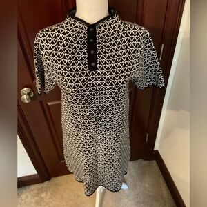 Black & White Sweater Dress. Sz. Medium